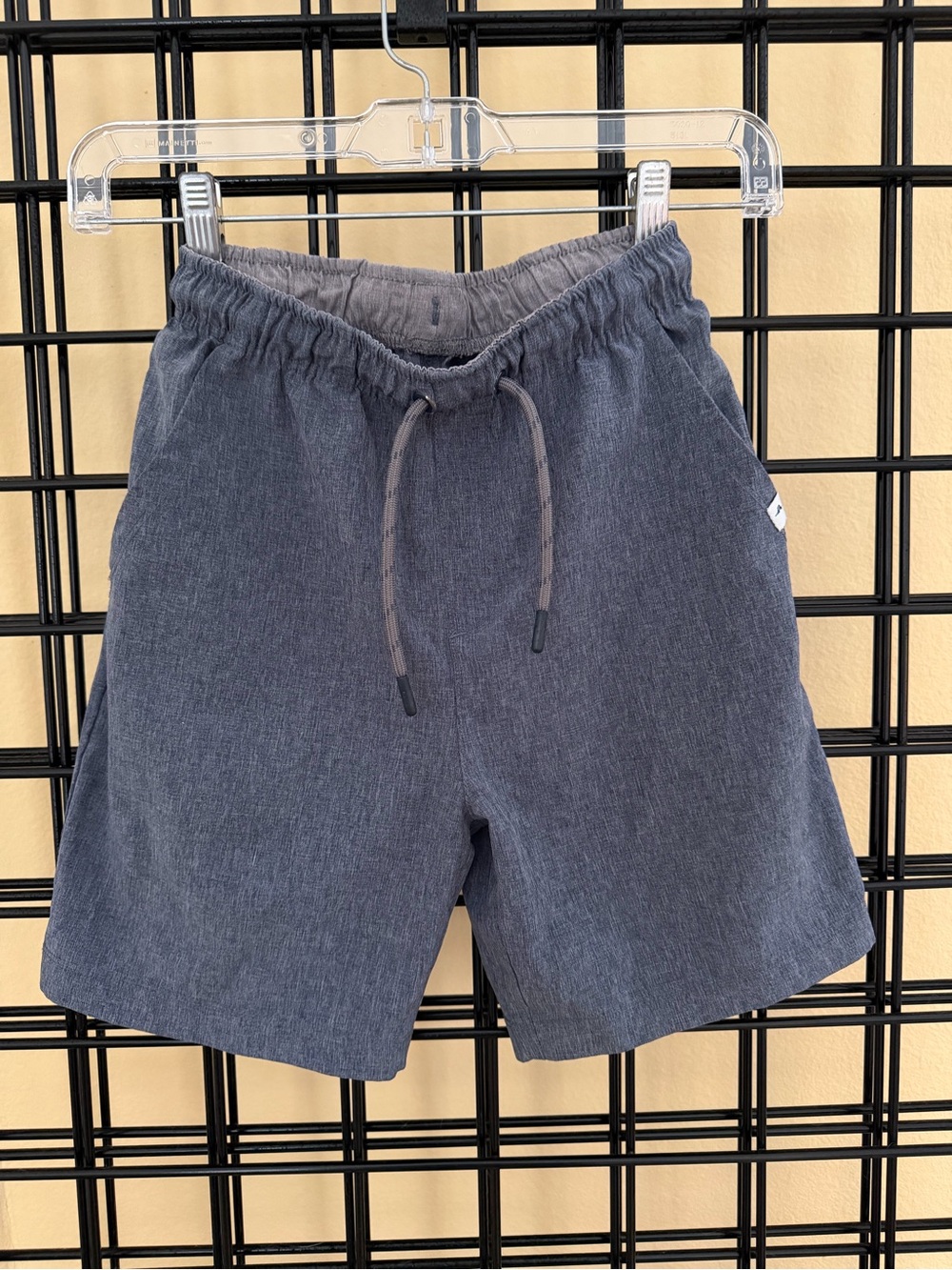 Tommy Bahama Boys' Heather Charcoal Drawstring Shorts
